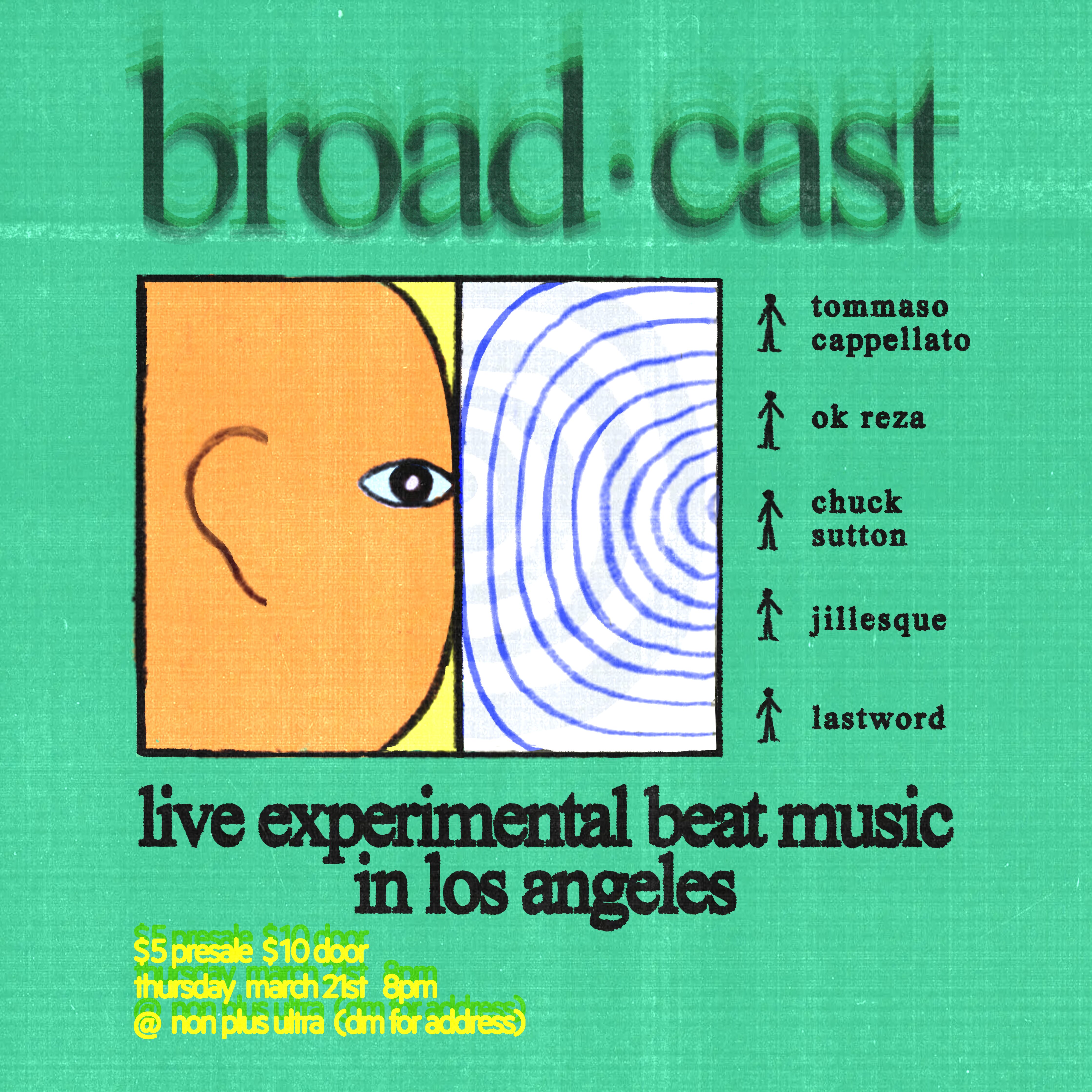 broad·cast